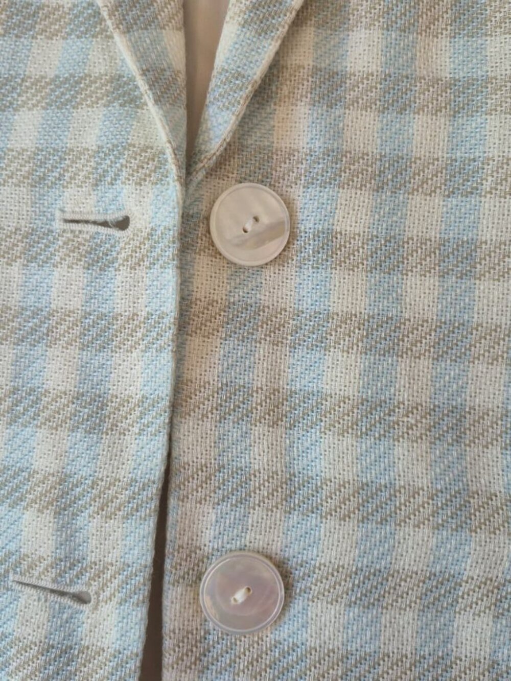 Max Mara Wool Linen Blazer Authenticated Size 10 - Picture 3 of 9